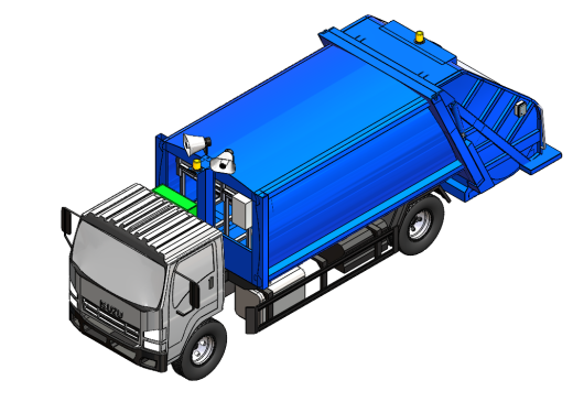 压缩式垃圾收集车缩略图